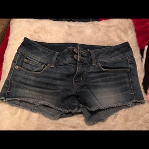 American eagle jean shorts!